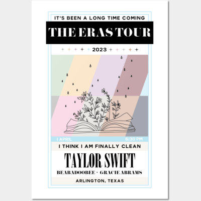 Arlington Clean Eras Tour Poster