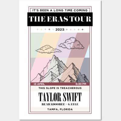 Tampa Treacherous Eras Tour Poster