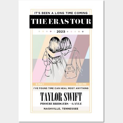 Nashville Fifteen Eras Tour Poster