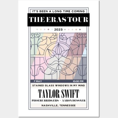 Nashville Would've Could've Should've Eras Tour Poster