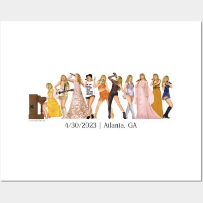 4/30 Atlanta Iconic Outfits Eras Lineup
